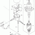 DF 25AS2 Starting Motor (DF25AQ P03)