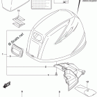 DF 25AS2 Engine Cover (DF25AQ P03)