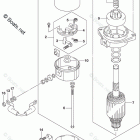 DF 30ATS Starting Motor (DF30ATH P03)