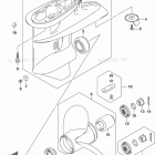 DF 40ATLW2 Gear Case (DF40A E03)
