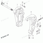 DF 50ATLW2 Clamp Bracket (DF50AVT E03)