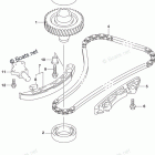 DF 90ATXW2 ЦЕПЬ ГРМ