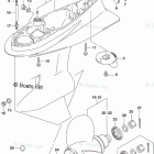 DF 100ATL Gear Case (DF100AT E11)
