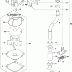 DF 100ATL Water Pump (DF100AT E11)