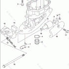 DF 115AZX Drive Shaft Housing (DF115AT E11)