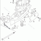 DF 115AZX Drive Shaft Housing (DF115AZ E40)