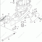 DF 140AZX Drive Shaft Housing (DF140AT E11)