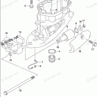 DF 140AZX Drive Shaft Housing (DF140AZ E40)