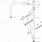 DF 140AZX Fuel Injector (DF140AT E40)