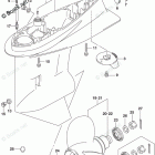 DF 140AZX Gear Case (DF140AT E11)