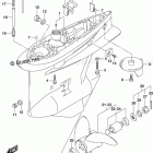 DF 150TL Gear Case (DF150ST E03)