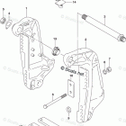DF 150TL Clamp Bracket (DF150T E03)