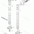DF 150TX Camshaft (DF150T E03)