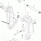 DF 150TX Clamp Bracket (DF150Z E03)