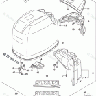 DF 150TX Engine Cover (For Y5S) (DF150Z E03)