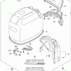 DF 150TX Engine Cover (For YAY) (DF150T E03)