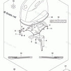 DF 175APX2 Engine Cover (For Y5S) (DF175AP E03)