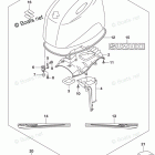 DF 175APX2 Engine Cover (For YAY) (DF175AP E03)
