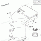 DF 175TL SILENCER / RING GEAR COVER