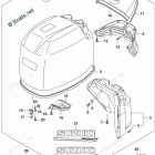 DF 175TX Engine Cover (For Y5S) (DF175Z E03)