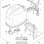 DF 175TXZ2 Engine Cover (For YAY) (DF175T E03)