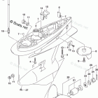 DF 200ASTX Gear Case (DF200AT E03)