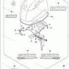 DF 200ASTX Engine Cover (For Y5S) (DF200AZ E03)