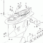 DF 200ATLW2 Gear Case (DF200AST E03)