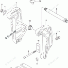 DF 200ATXZW2 Clamp Bracket (DF200AST E03)