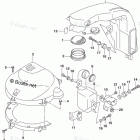 DF200APX SILENCER / RING GEAR COVER