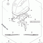 DF200APX Engine Cover (For Y5S)