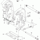 DF 225TXX Clamp Bracket Transom(X,XX) (DF225Z E03)