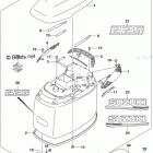 DF 225TXX Engine Cover (For Y5S) (DF225Z E03)