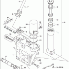 DF 225TXX Trim Cylinder Transom(X,XX) (DF225Z E03)