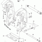 DF 250TX Clamp Bracket Transom(X,XX) (DF250Z E03)