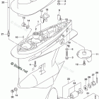 DF 250TX Gear Case (DF250T E03)