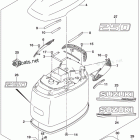 DF 250ZX ENGINE COVER (FOR YAY) (DF250Z E03)