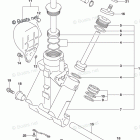 DF 250ZX Trim Cylinder Transom(L) (DF250ST E03)