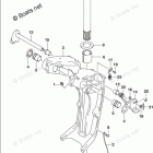 DF 250ZXX Swivel Bracket Transom(X,XX) (DF250T E03)
