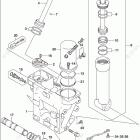 DF 250ZXX Trim Cylinder Transom(X,XX) (DF250T E03)