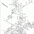 DF 250ZXX Engine Holder (DF250T E03)