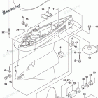DF 300APX2 Gear Case (DF300A E03)