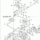 DF 300APXXW2 Engine Holder (DF300A E03)