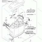 DF 200TX Engine Cover (DF200Z)