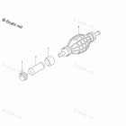 DF 200TX Fuel Hose