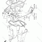 DF 250APXX БОКОВАЯ КРЫШКА