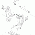 DF 250SSTL CLAMP BRACKET TRANSOM(L) (DF250ST)