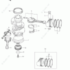 DF 250SSTL Crankshaft (DF250Z)