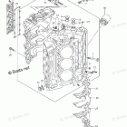 DF 250SSTL CYLINDER BLOCK (DF250ST)