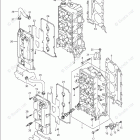 DF 225ZX ГОЛОВКА ЦИЛИНДРА